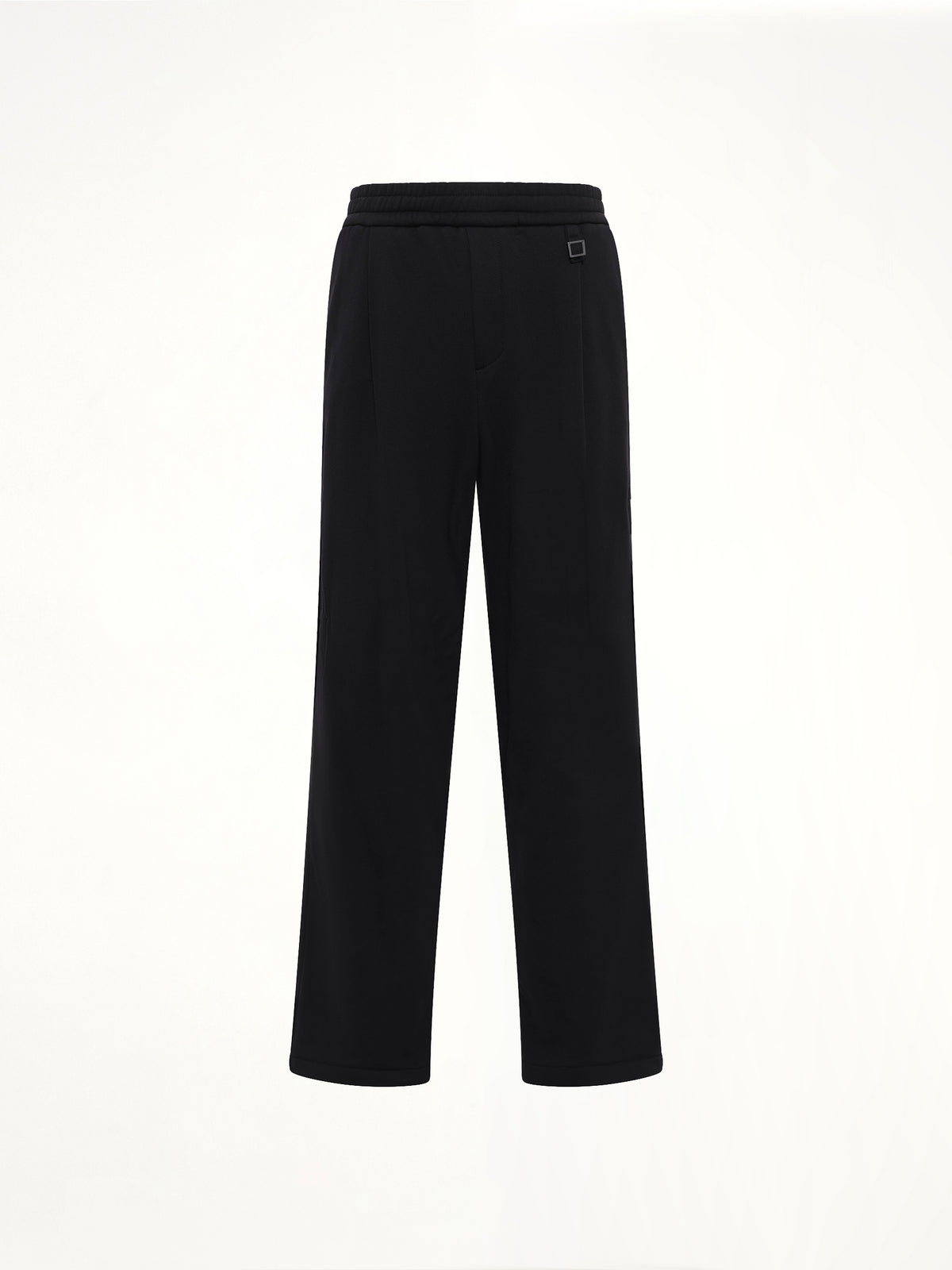 Pleated Sweatpants in Black