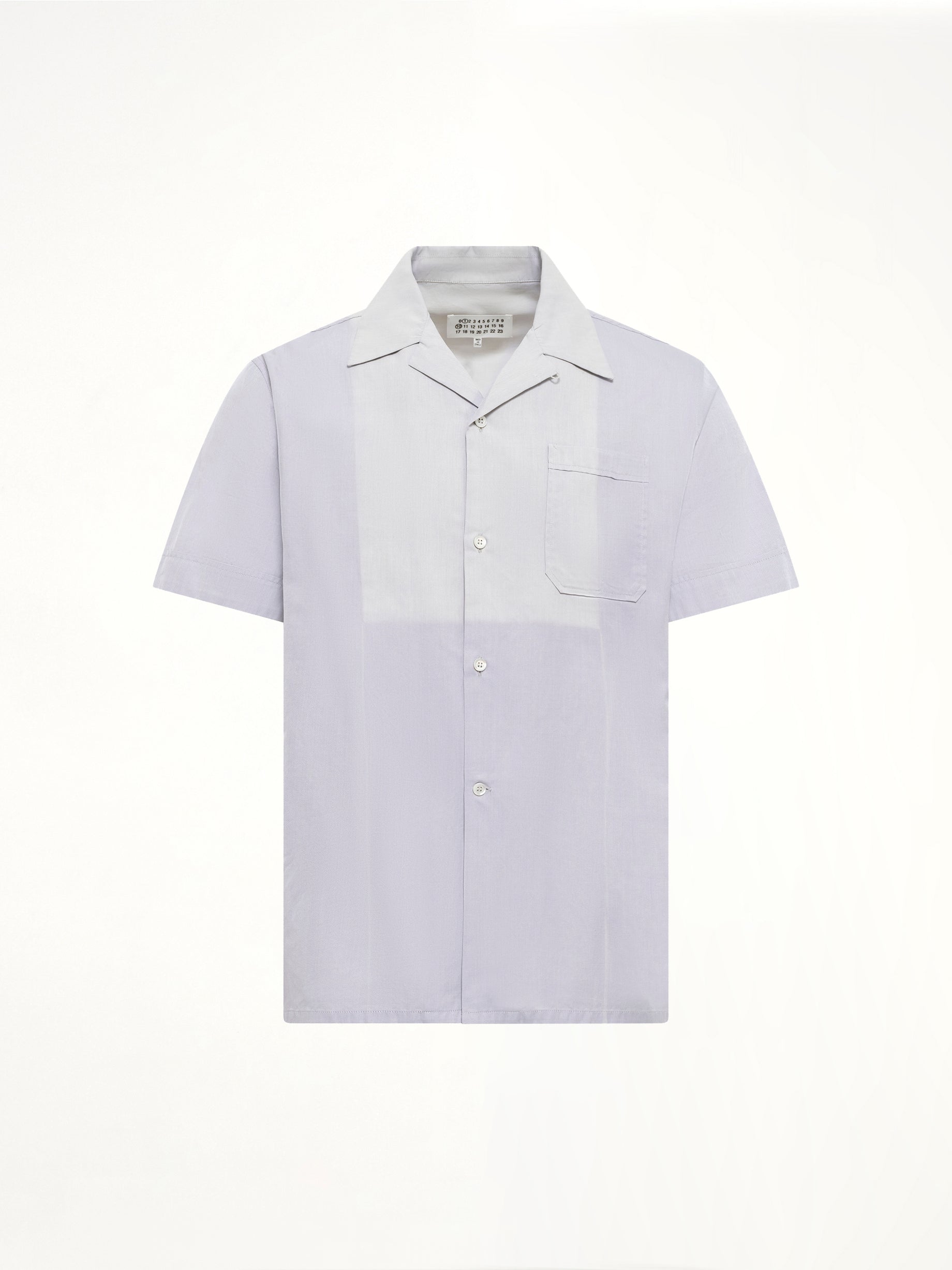 Short Sleeve Shirt in Pearl Grey