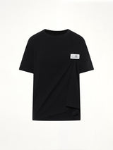 Short-Sleeved Top in Black