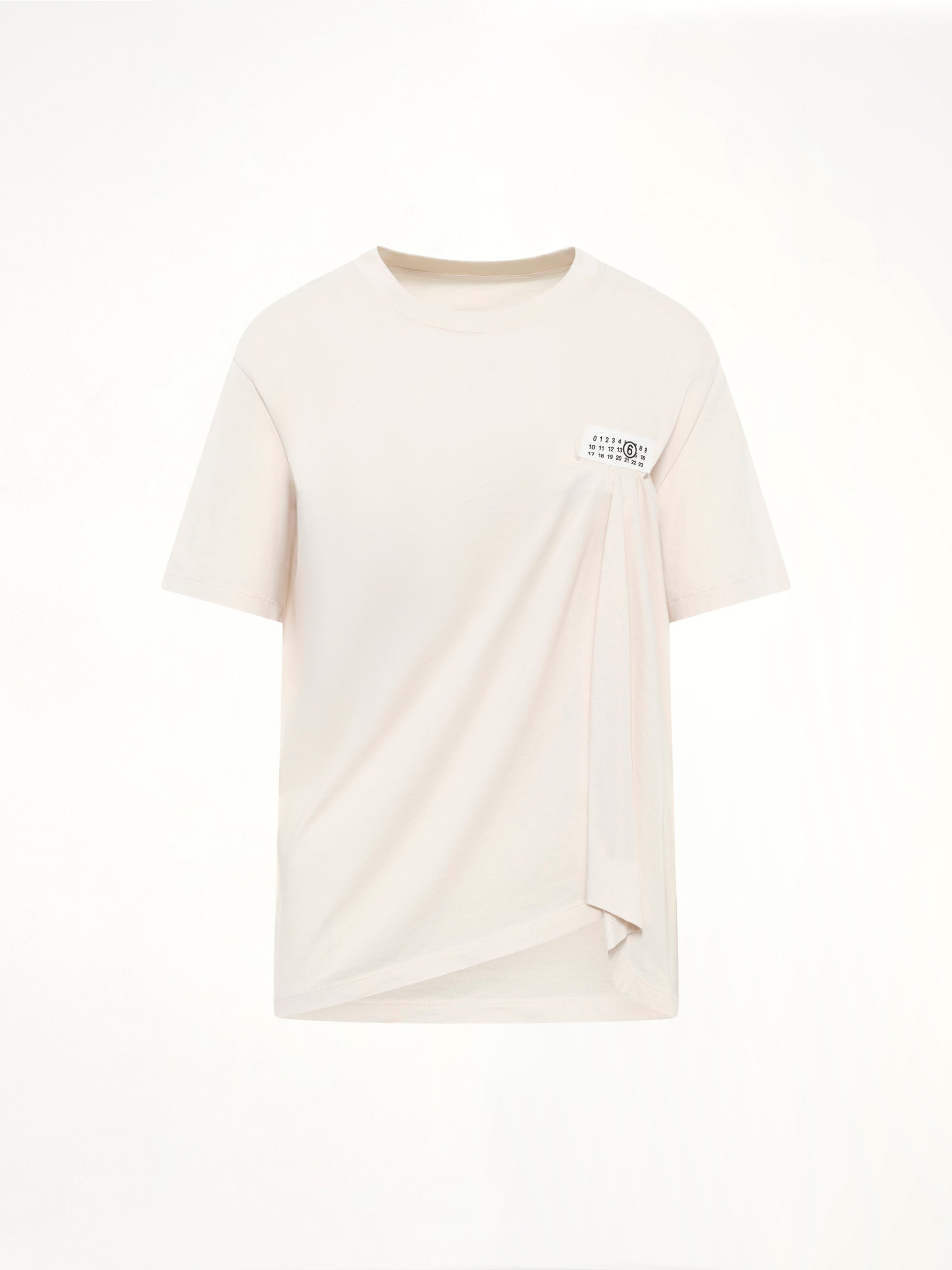 Short-Sleeved Top in Ecru