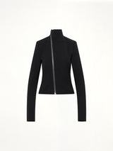 Stretch Wool Gary Jacket in Black