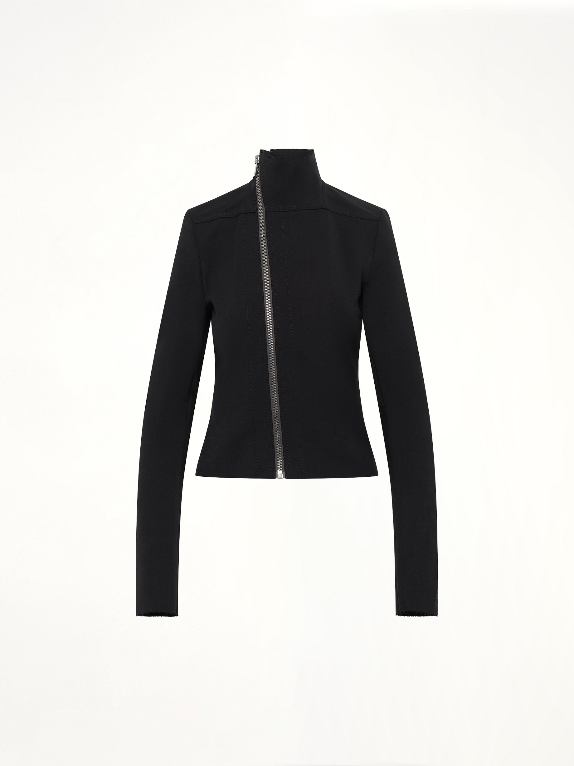 Stretch Wool Gary Jacket in Black