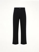 Sweat 5 Pocket Pants in Black
