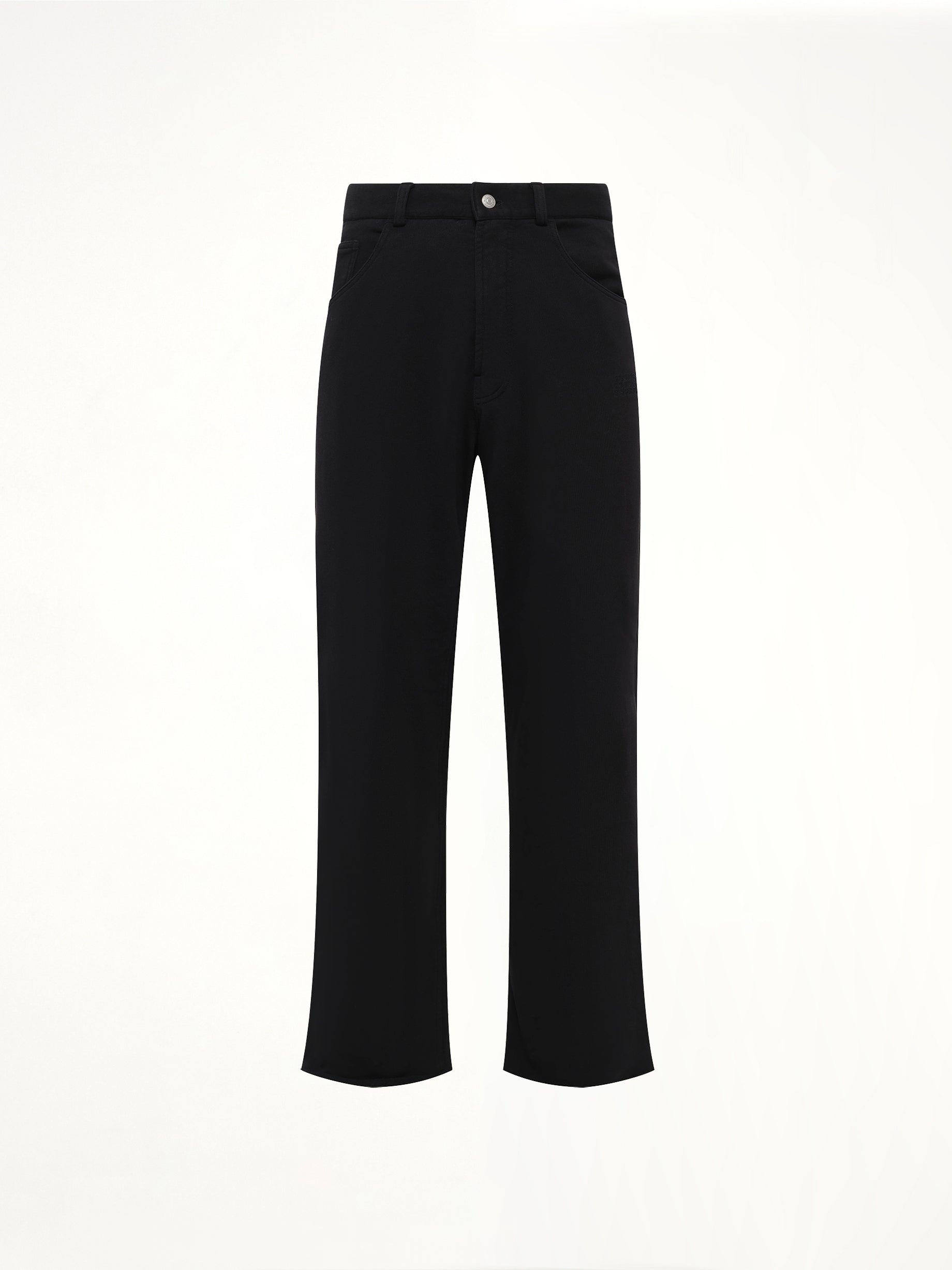 Sweat 5 Pocket Pants in Black