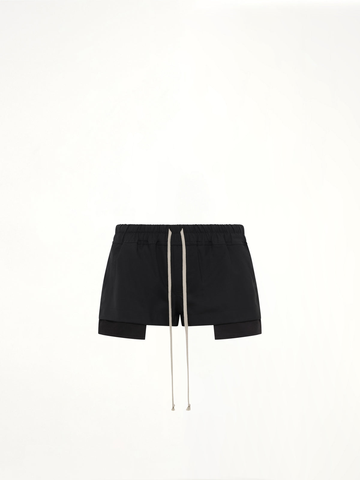 Woven Wool FOG Boxers in Black