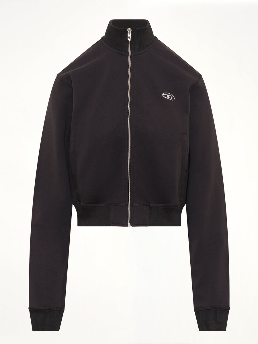 F-FLACIN-OD Track Jacket in Black