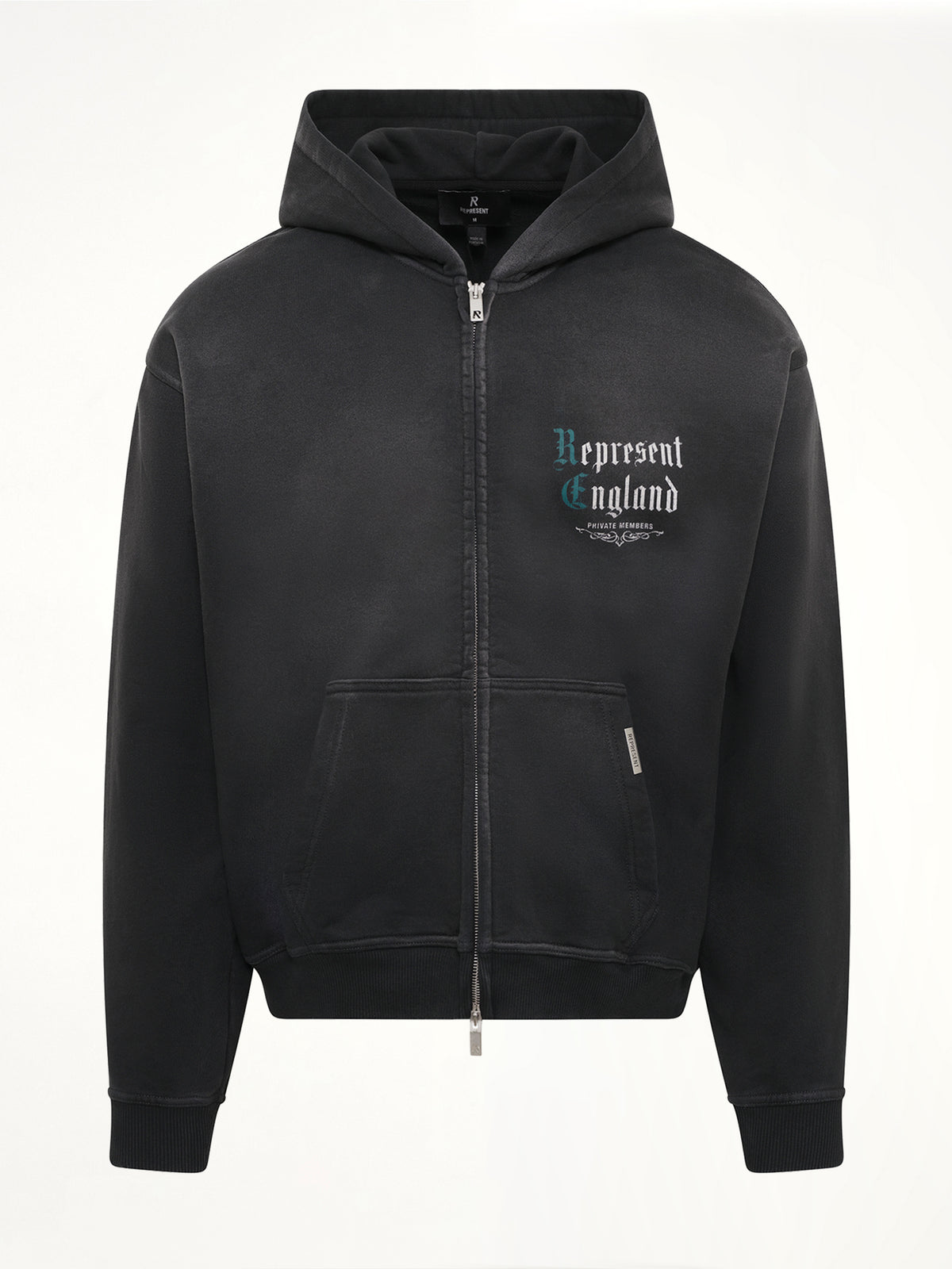 Private Members Hoodie in Stained Black