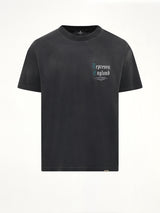 Private Members T-Shirt in Stained Black