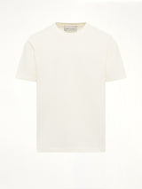 Tonal Embossed Big Ami De Coeur T-Shirt in White