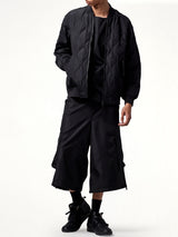 Military MA-1 Type Down Jacket in Black