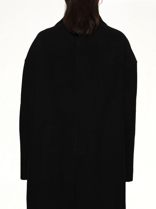 Dracucollar Coat in Black