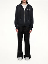 Amiri Hollywood Zip Hoodie in Black