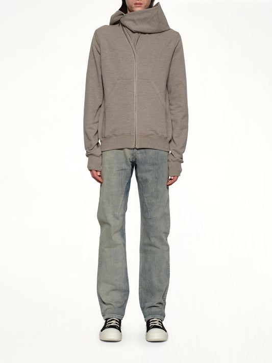 Mountain Hoodie in Melange Grey