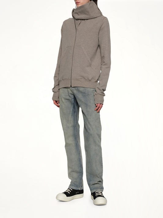 Mountain Hoodie in Melange Grey