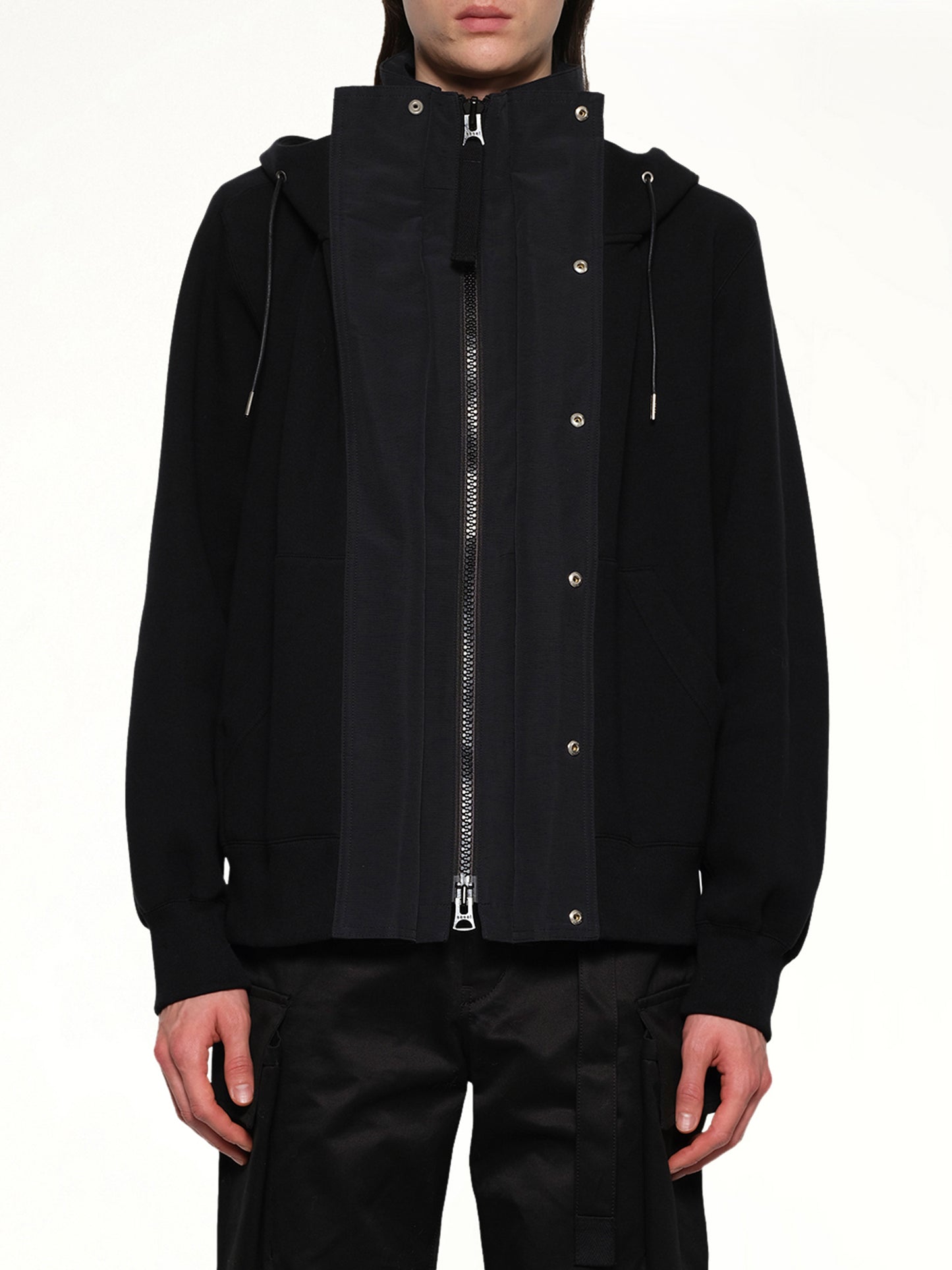 Sponge Sweat x Grosgrain Hoodie in Black