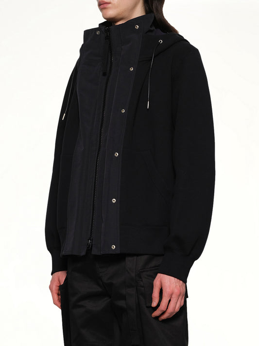 Sponge Sweat x Grosgrain Hoodie in Black