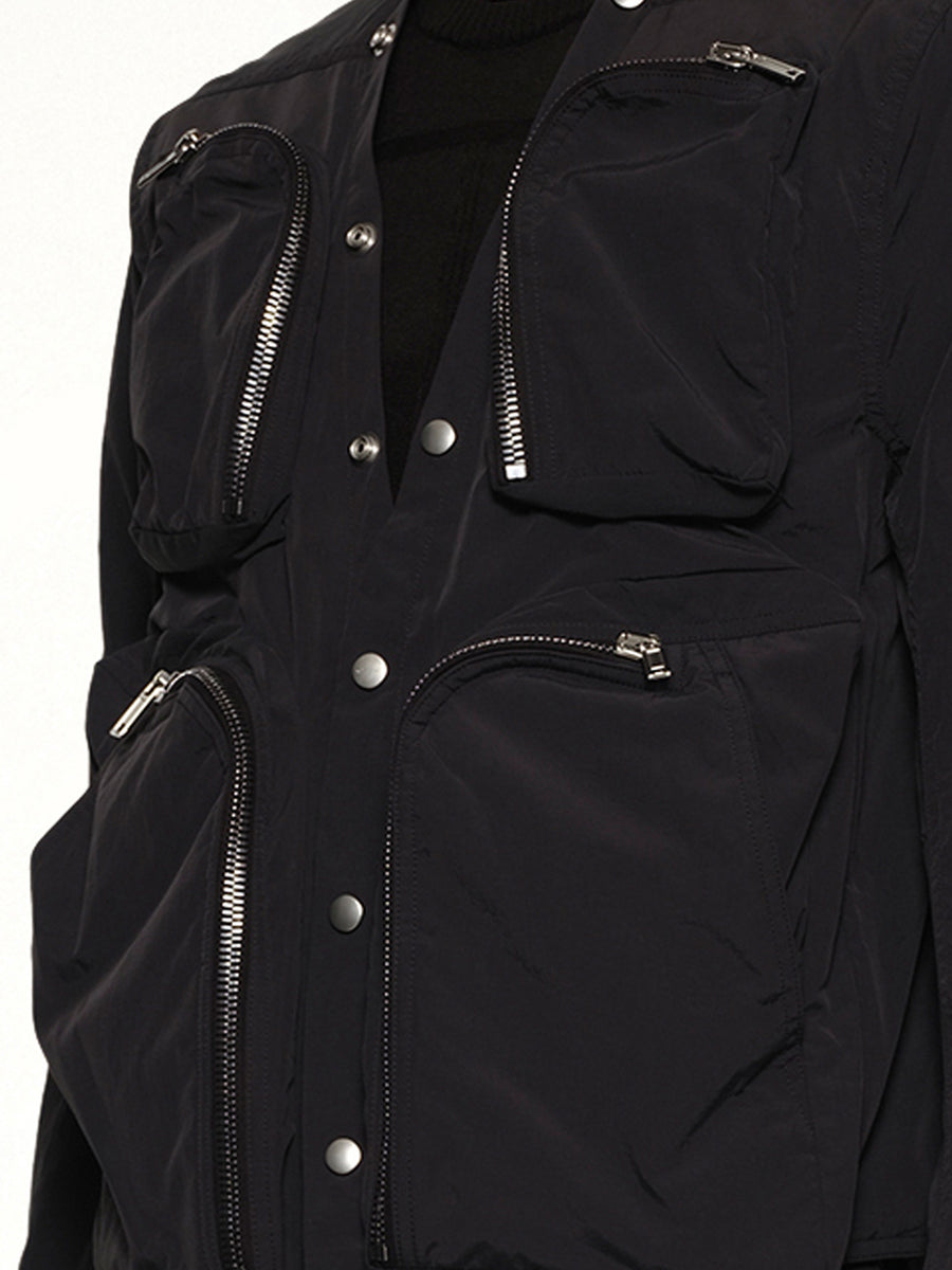 Cargo Jacket in Black