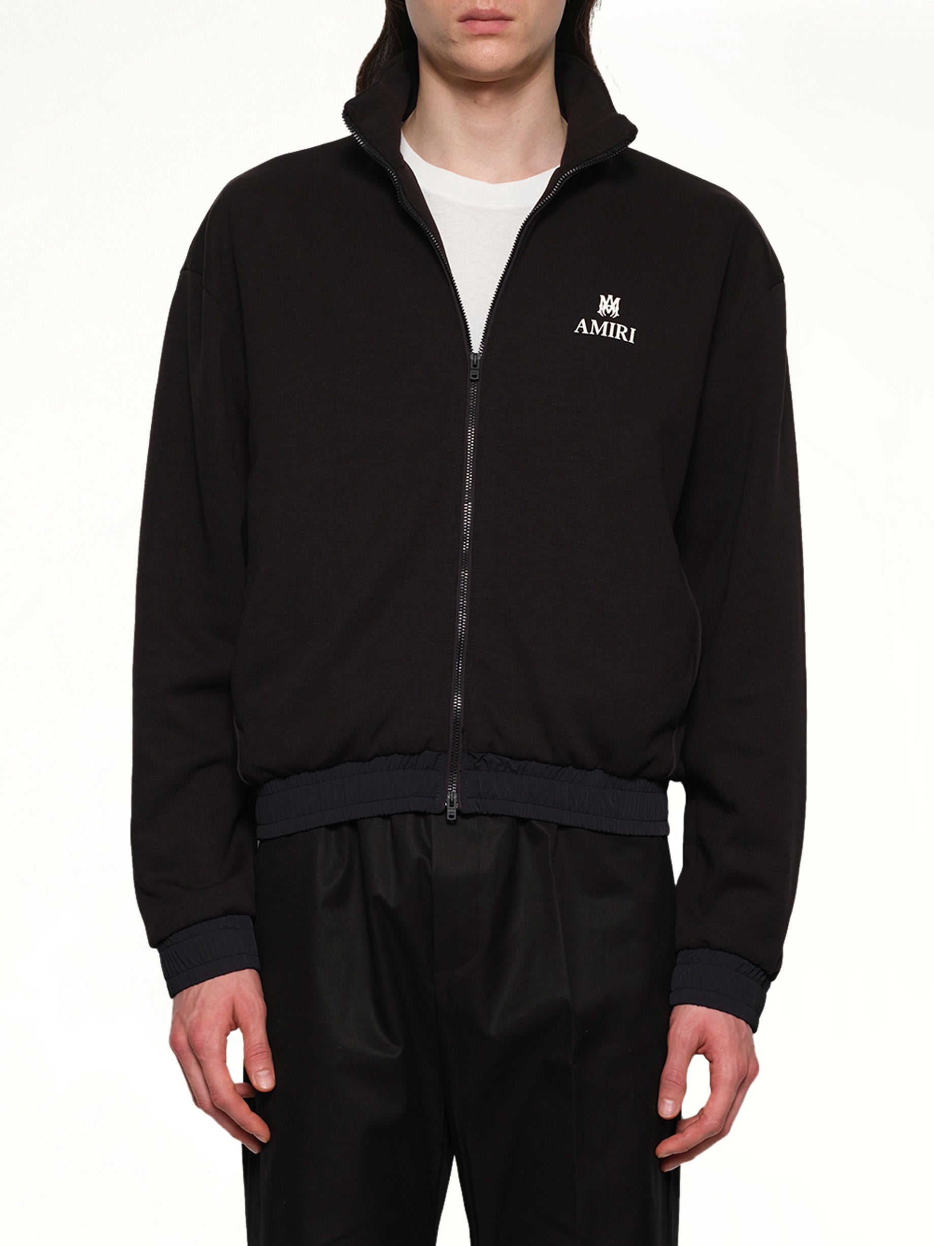 Lounge Track Jacket in Black