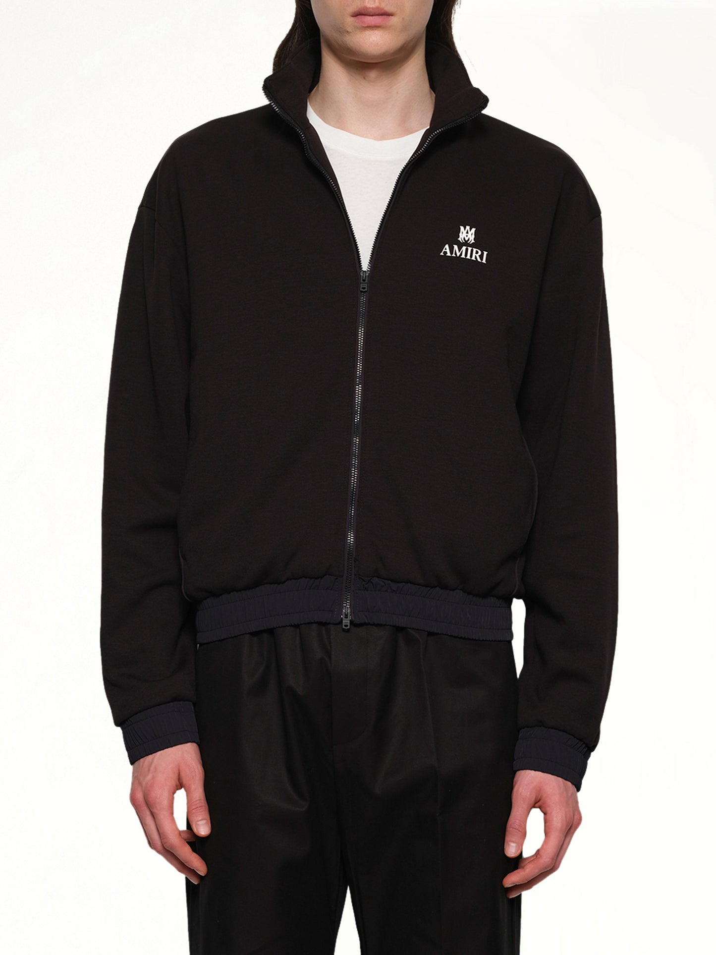 Lounge Track Jacket in Black
