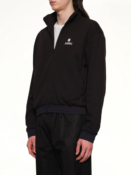 Lounge Track Jacket in Black