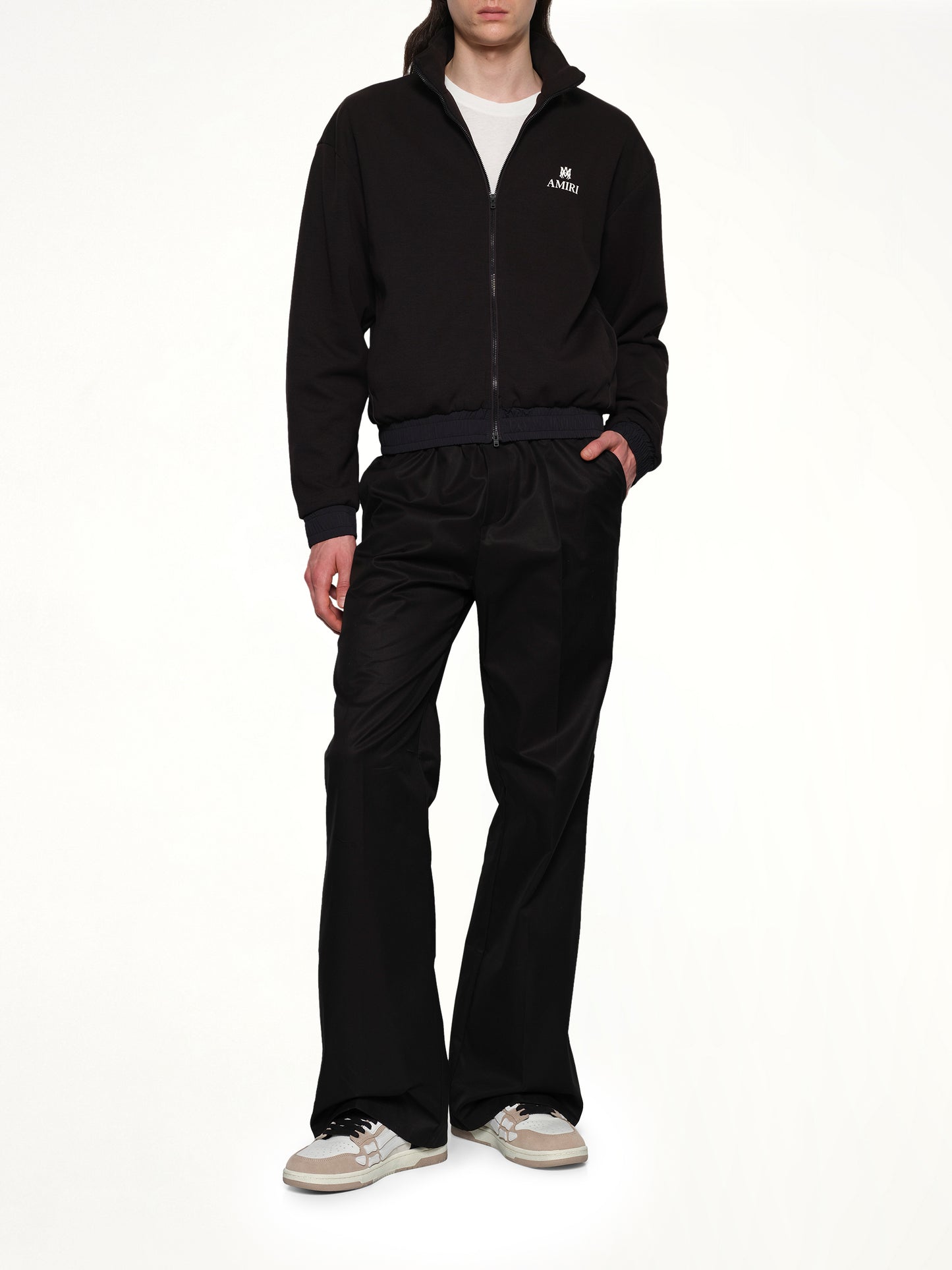 Lounge Track Jacket in Black