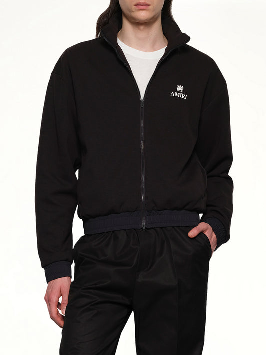 Lounge Track Jacket in Black