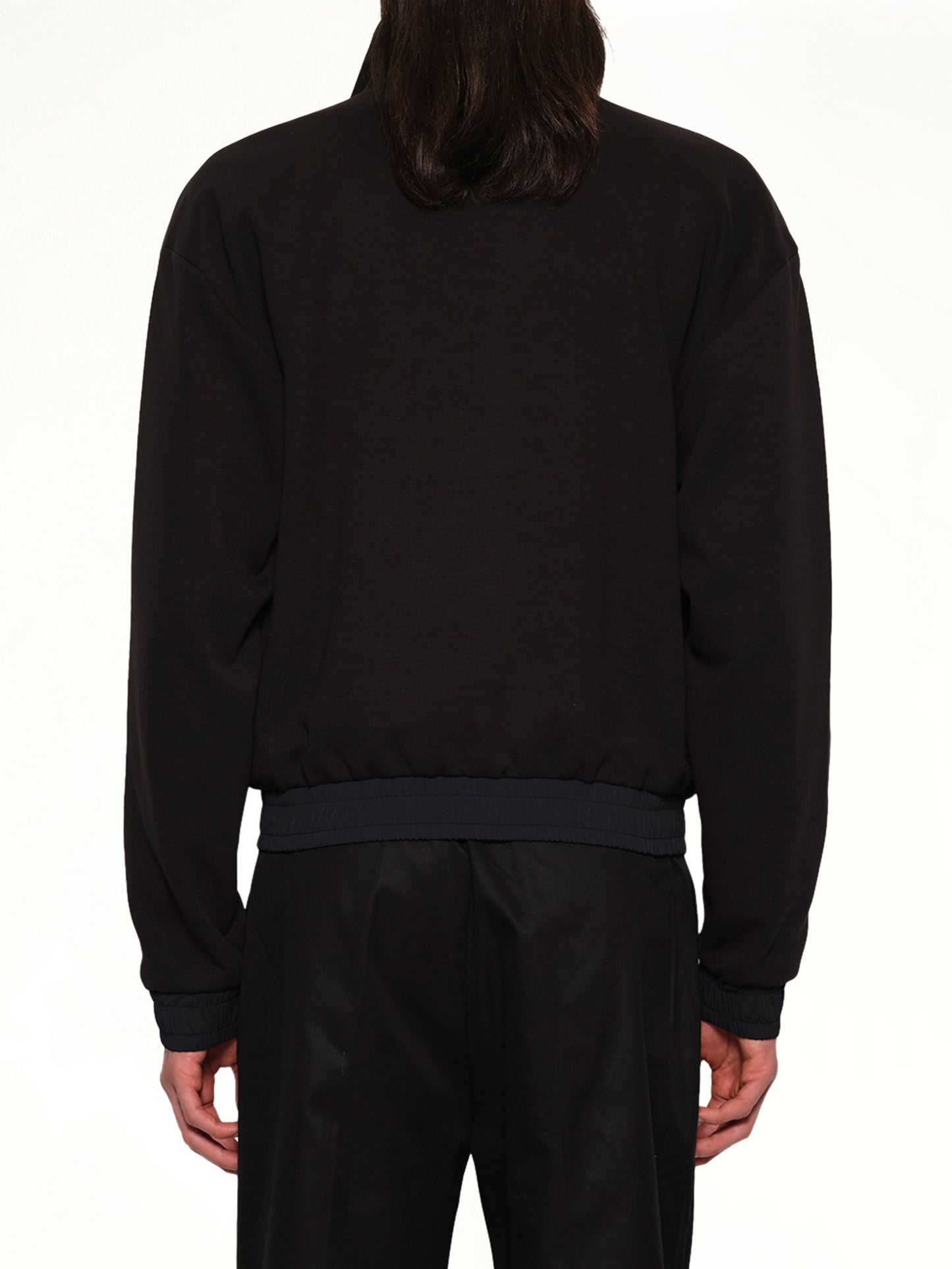 Lounge Track Jacket in Black