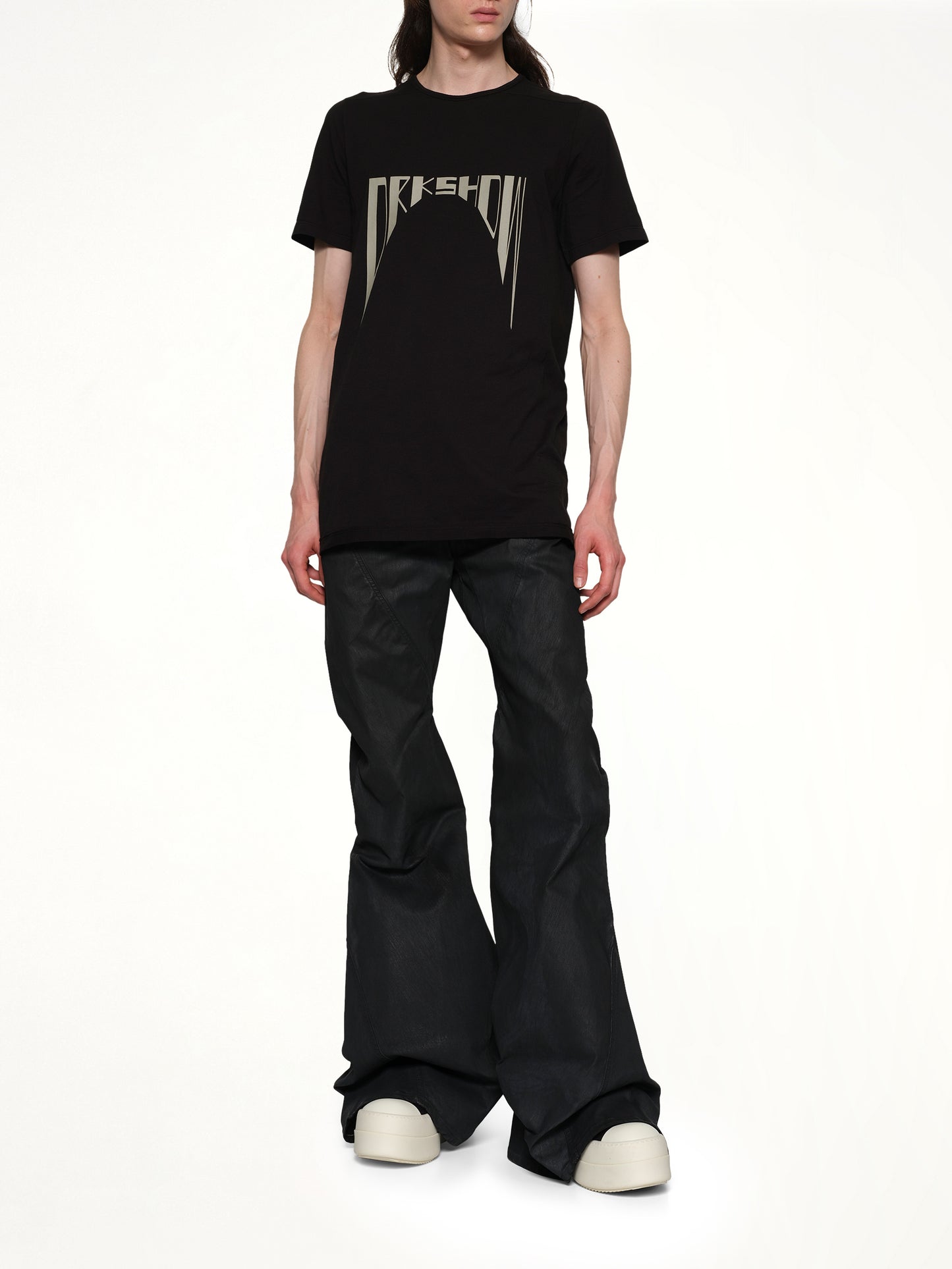 Bias Bootcut in Black Wax