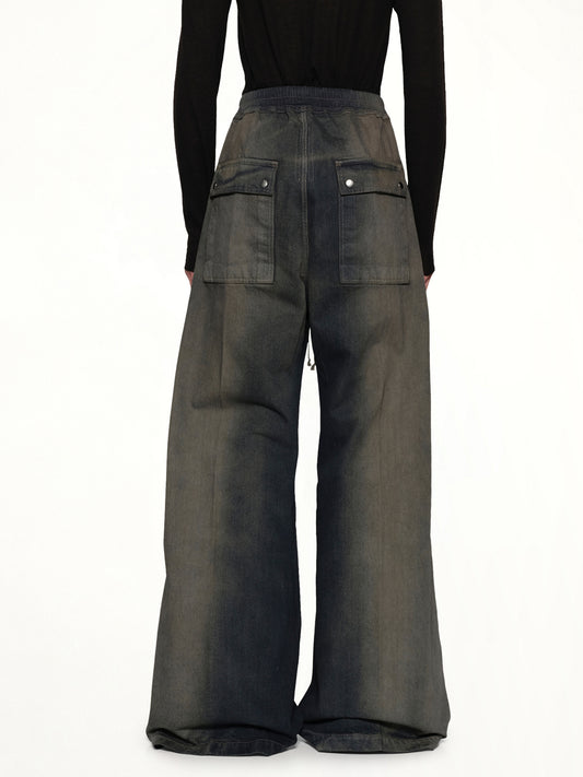 Wide Bela Pants in Darkdust Degrade