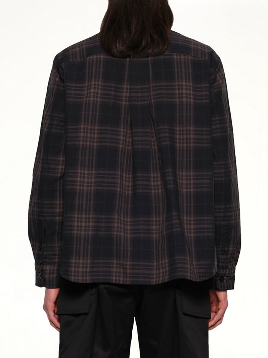 Plaid Shirt in Black