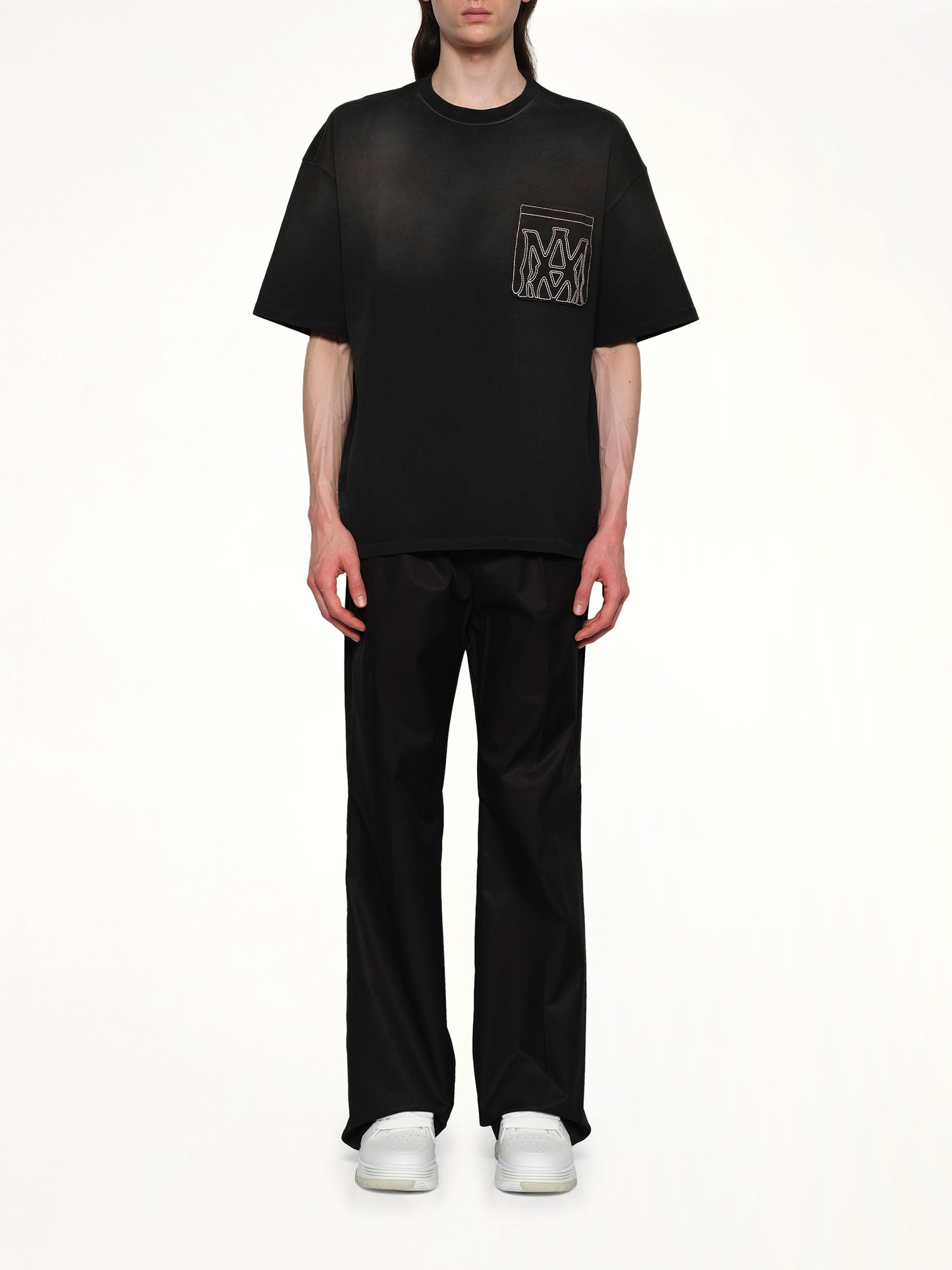 MA Outline Oversize T-Shirt in Black