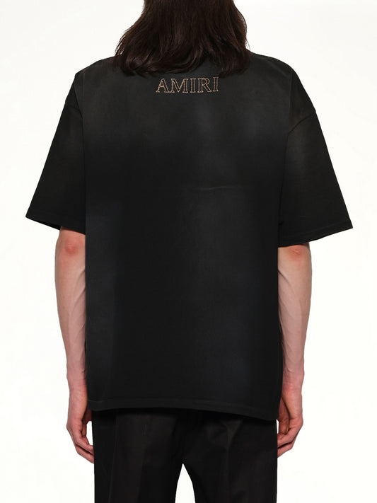 MA Outline Oversize T-Shirt in Black