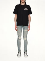 Amiri Script Tee in Black