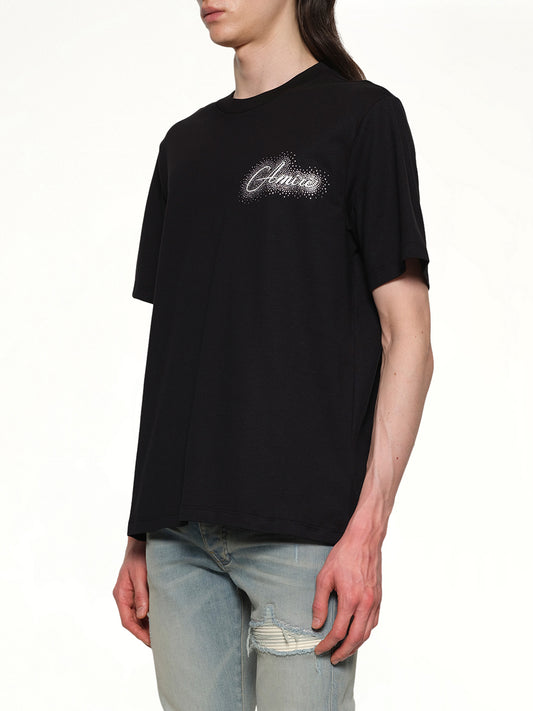 Amiri Script Tee in Black
