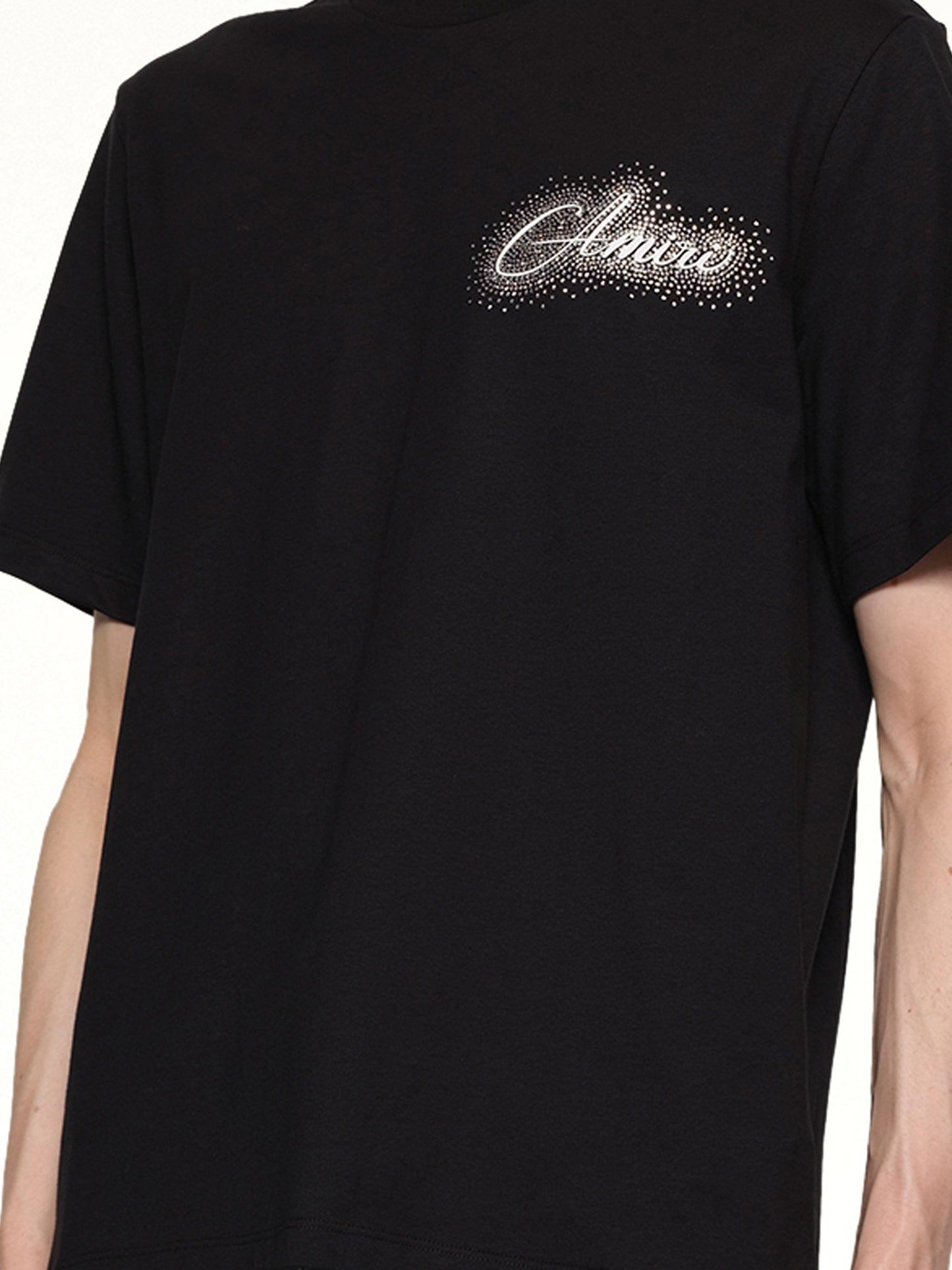 Amiri Script Tee in Black