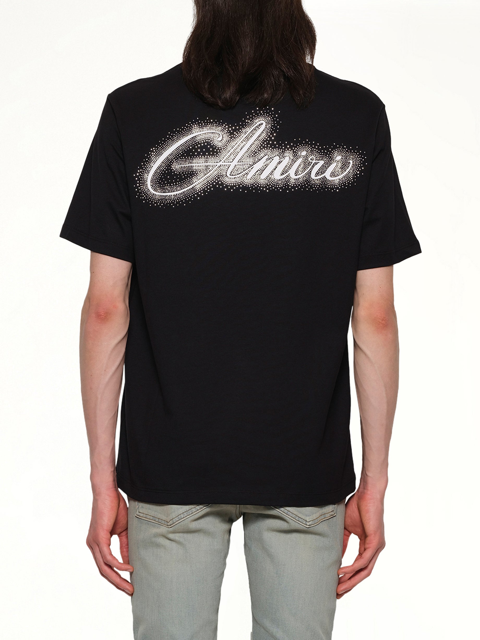 Amiri Script Tee in Black