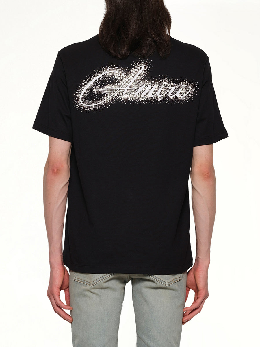 Amiri Script Tee in Black