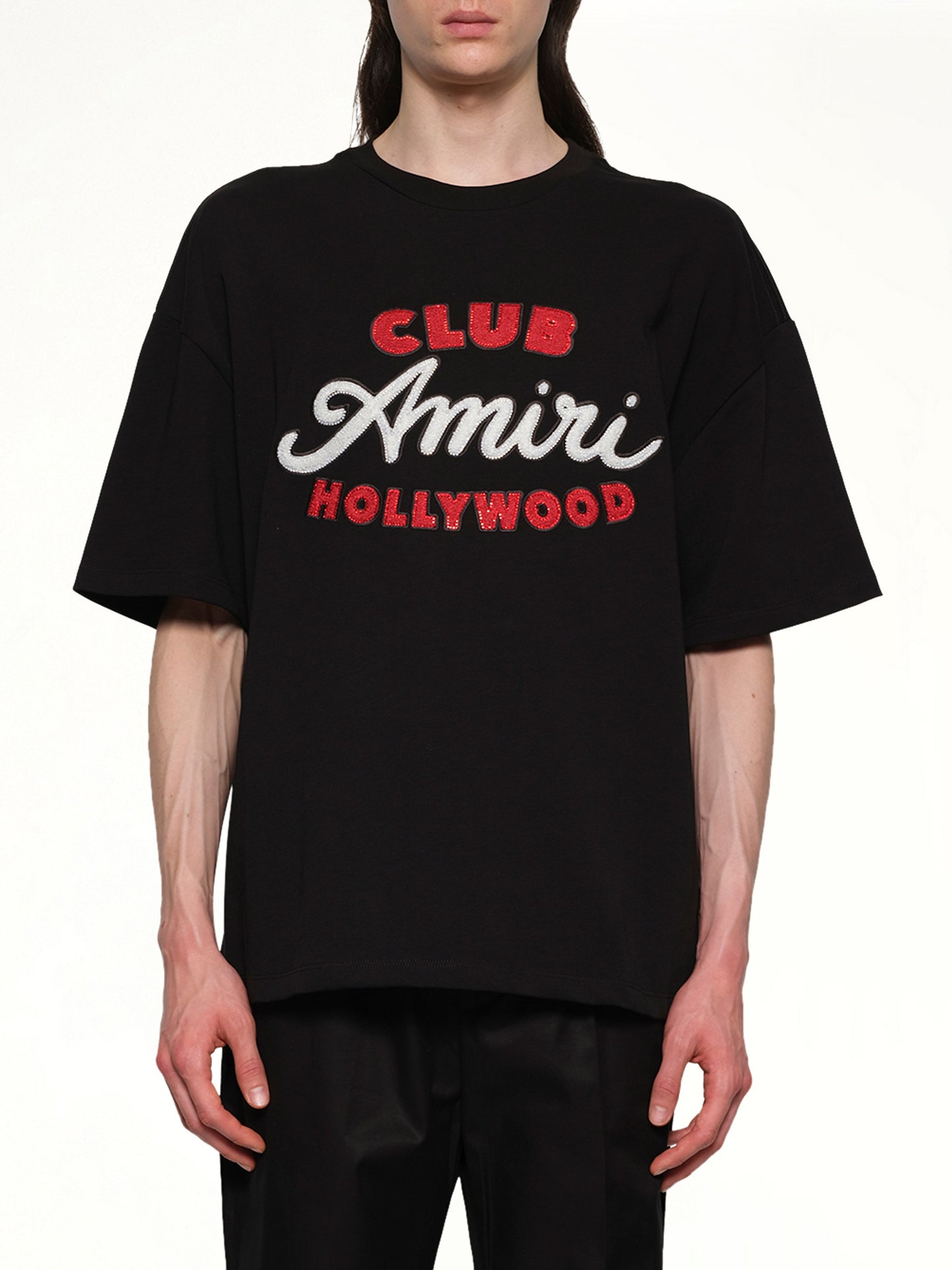 Club Amiri Overzied Tee in Black