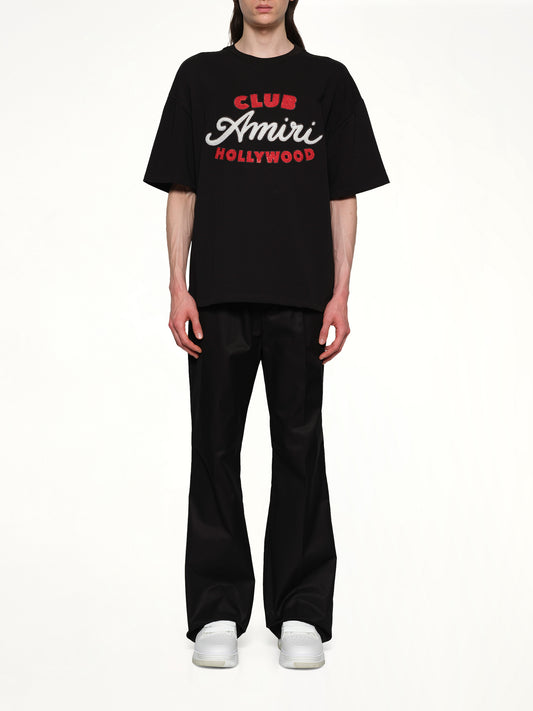 Club Amiri Overzied Tee in Black
