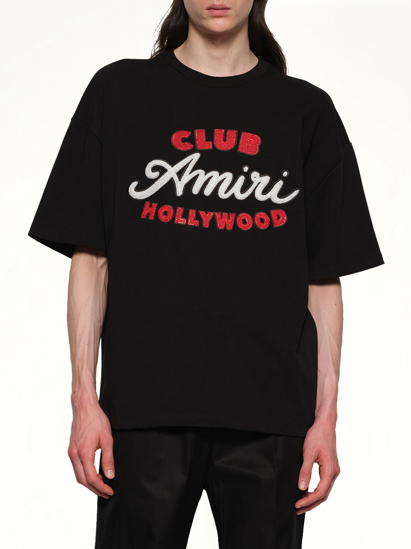 Club Amiri Overzied Tee in Black