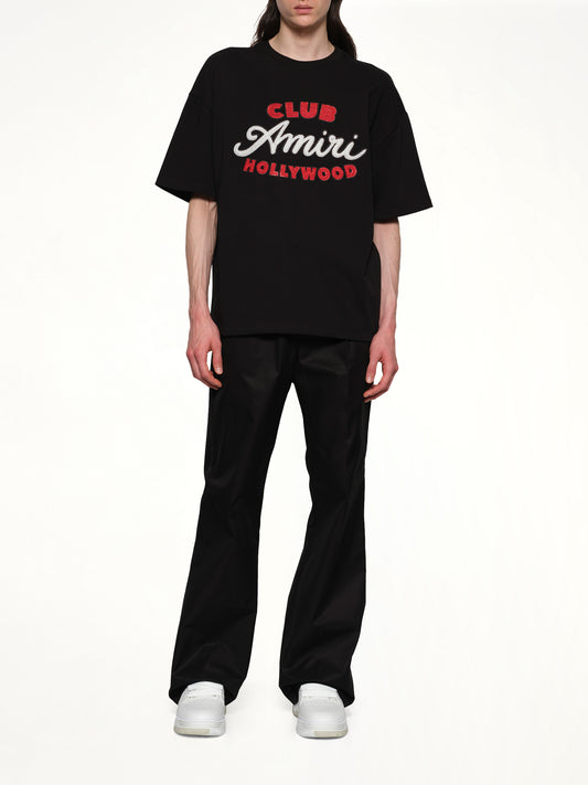 Club Amiri Overzied Tee in Black