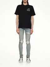 Club Amiri Tee in Black