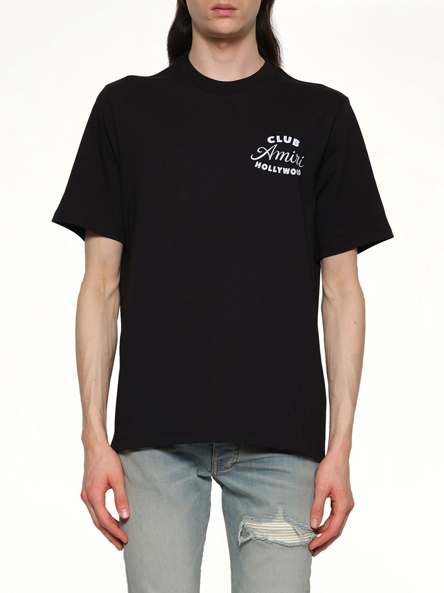 Club Amiri Tee in Black