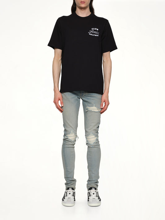 Club Amiri Tee in Black