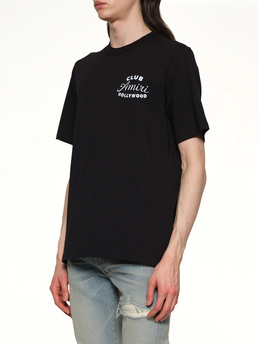 Club Amiri Tee in Black