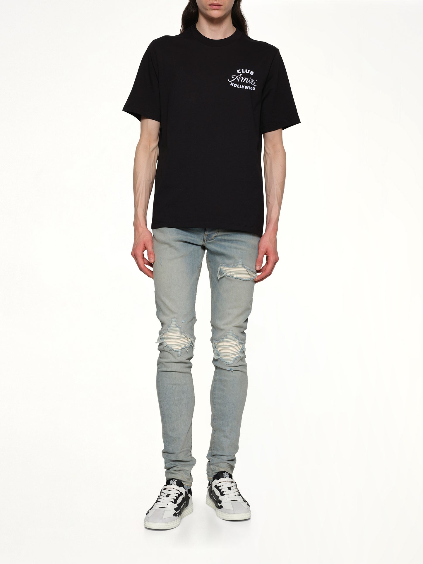 Club Amiri Tee in Black
