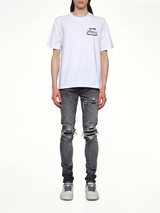 Club Amiri Tee in White