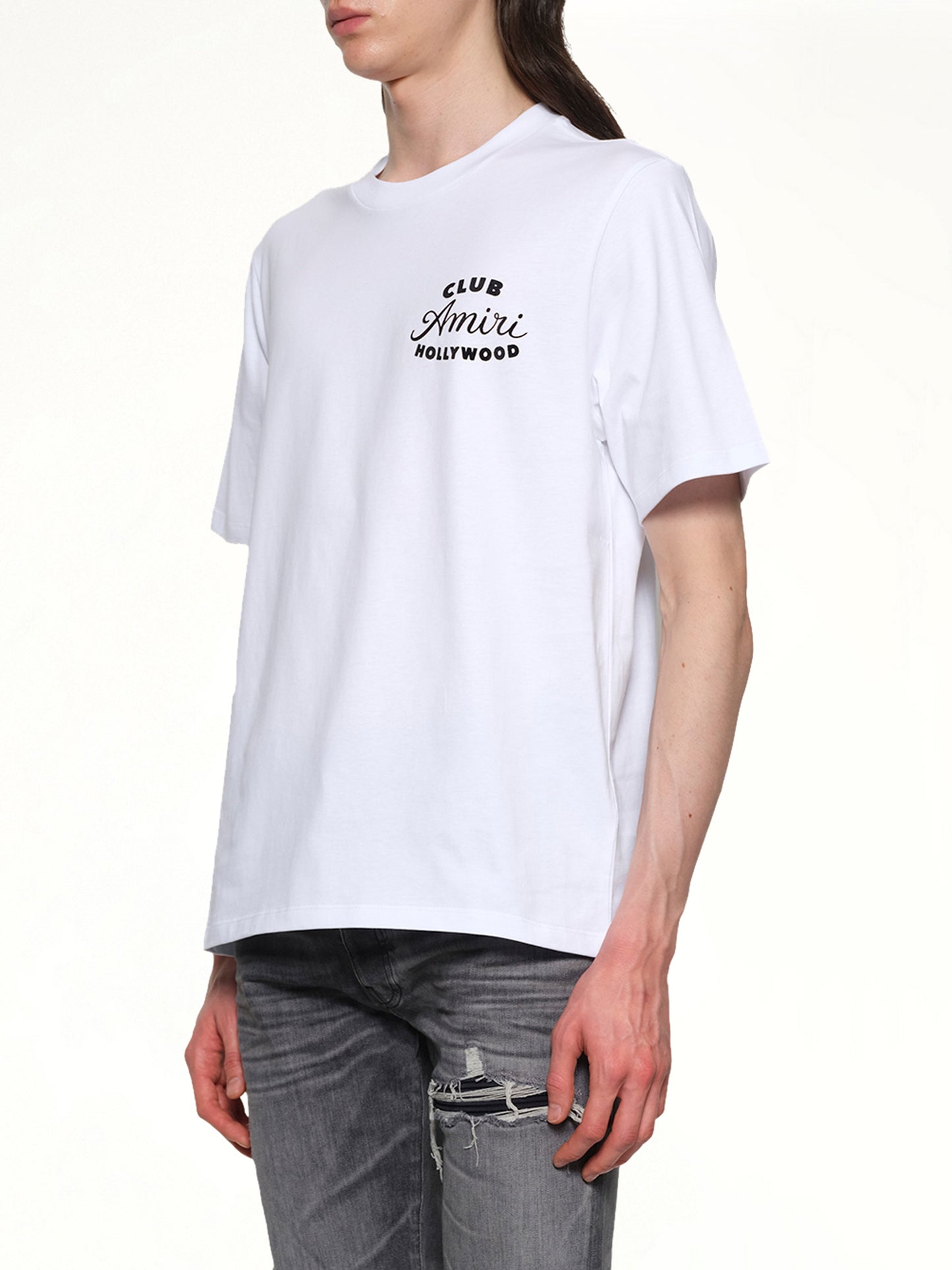 Club Amiri Tee in White