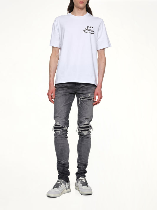 Club Amiri Tee in White