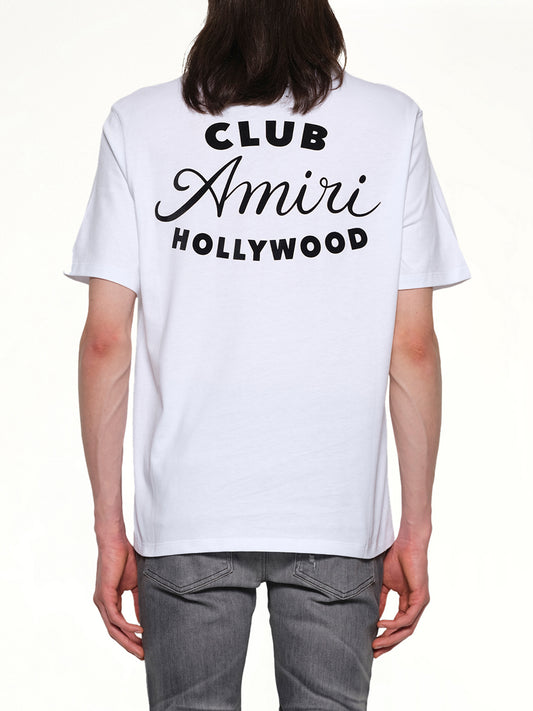Club Amiri Tee in White